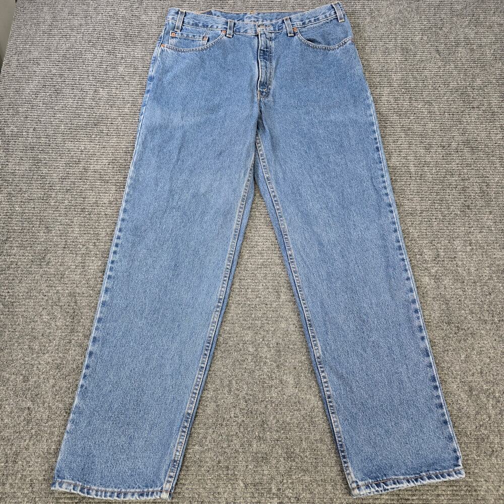 Levi's 550 Jeans Mens 38x32 Blue Relaxed Fit Vintage Y2K USA Made